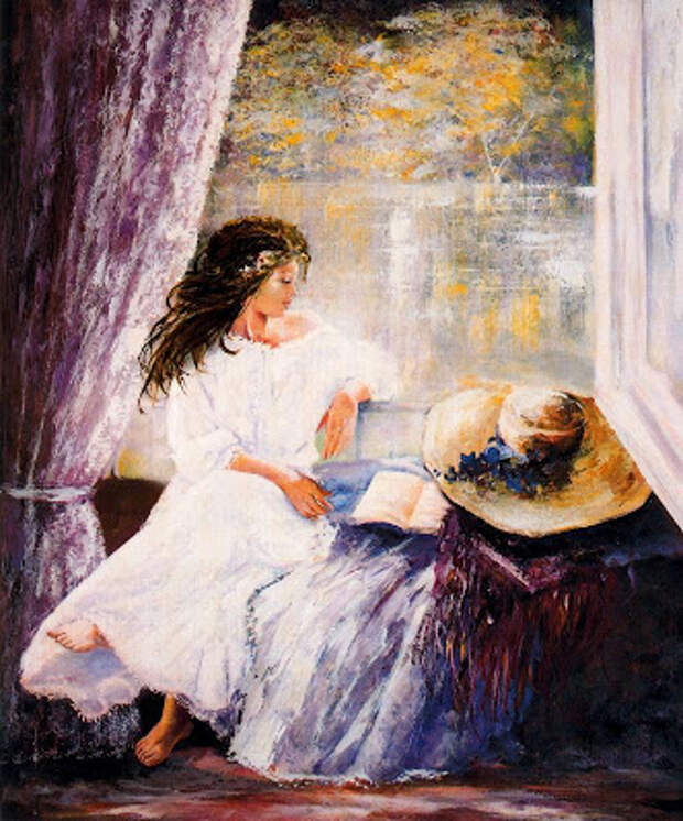 Женщина не может без весны Женщина не может без весны
