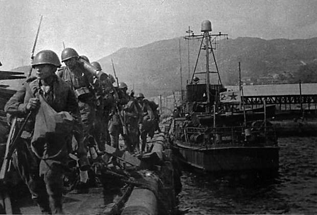 Охрана водного района Тихоокеанского флота в Советско-японской войне