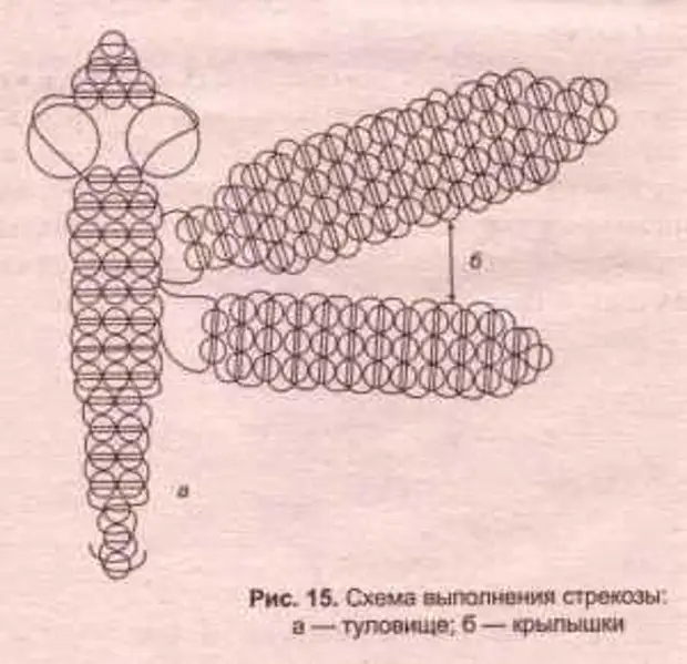 Схемы насекомых из бисера