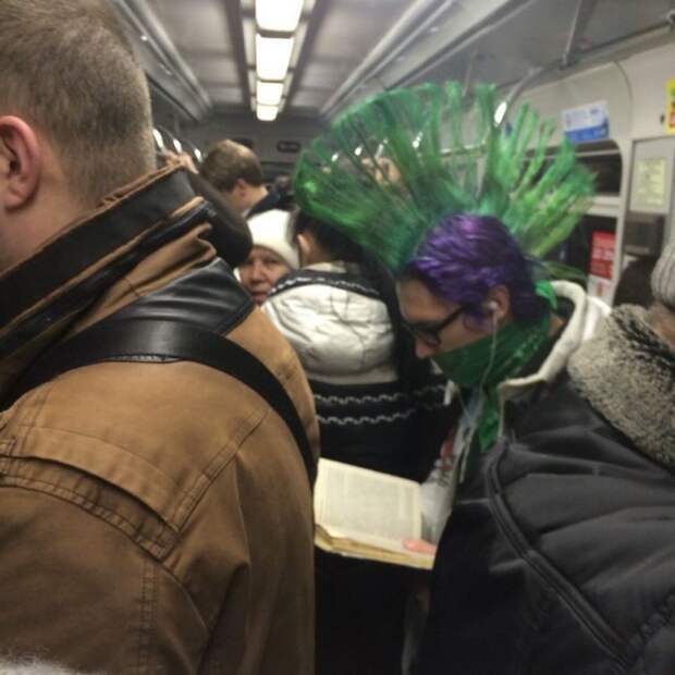 Модники питерского метро Модники питерского метро Санкт - Петербург, люди, метро, подземка, фрики