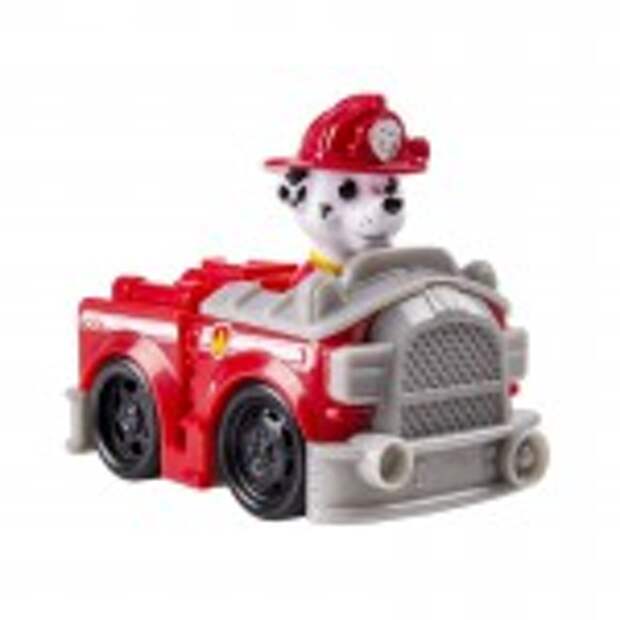 Маленькая машинка Paw Patrol и Спасатель Маршал (далматинец)