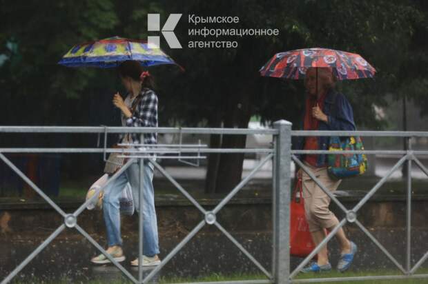 Дожди и сильный ветер прогнозируют в Крыму на ближайшие двое суток