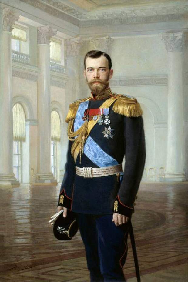 Липгарт Эрнест (1847-1932). Портрет императора