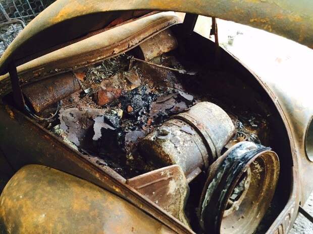 Найденный спустя 35 лет в гараже Porsche Найденный спустя 35 лет в гараже Porsche porsche, volkswagen, авто, находка, олдтаймер