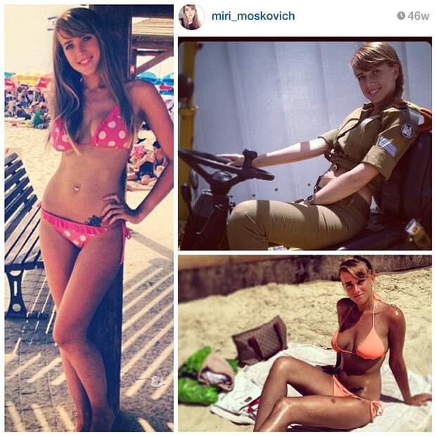 Симпатичные еврейки-военнослужащие: На службе и дома