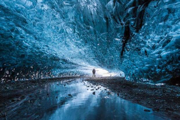 Ледяная пещера, Исландия