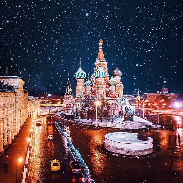 Сказочная новогодняя Москва в фотографиях Кристины Макеевой