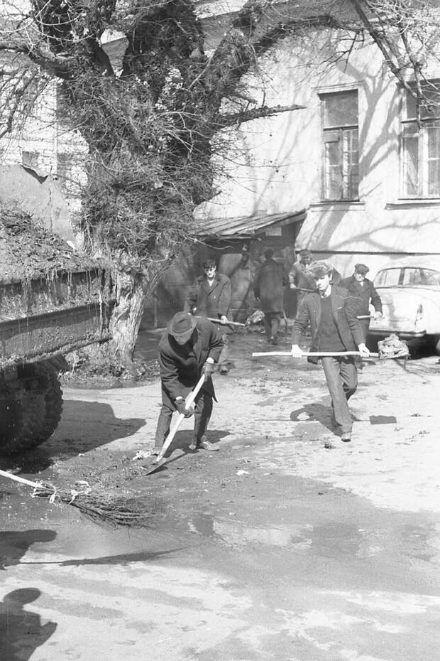 Лица Советской эпохи. 1970 год 1970, ссср, субботник