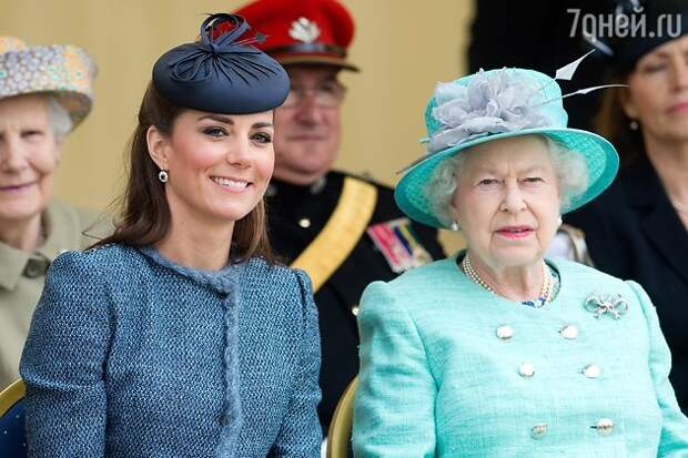 Говорят, что королева Елизавета II недовольна Кейт Миддлтон