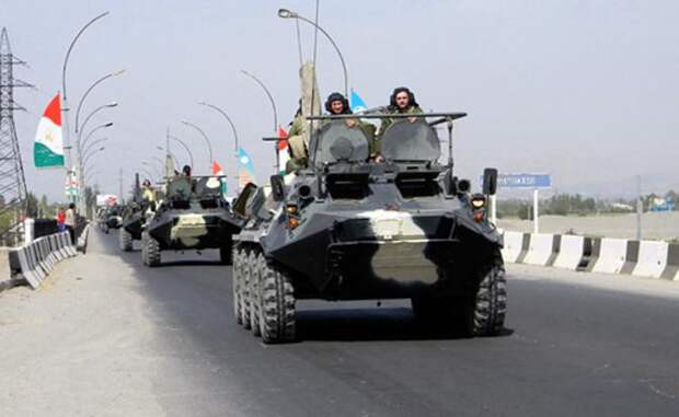 Батальон российской военной базы в Республике Таджикистан