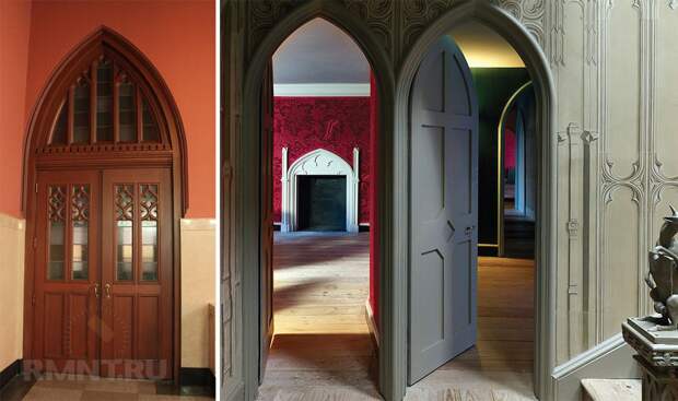 Межкомнатные двери в готическом стиле