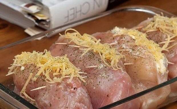 Нежнейшая фаршированная куриная грудка за 40 минут и без заморочек вкуснятина, еда, кулинария, курица, рецепты