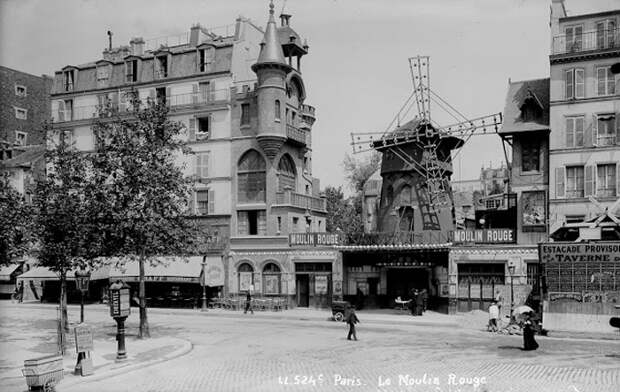 1895 г. Мулен Руж в Париже. 1895 г. Мулен Руж в Париже.