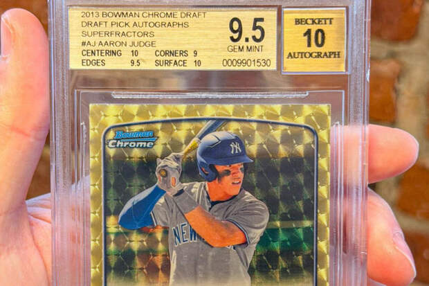 NBC: карточку бейсболиста Аарона Джаджа продали за рекордные $5,2 млн