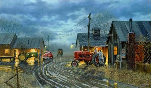 картины художника Dave Barnhouse-10 художник Dave Barnhouse-10