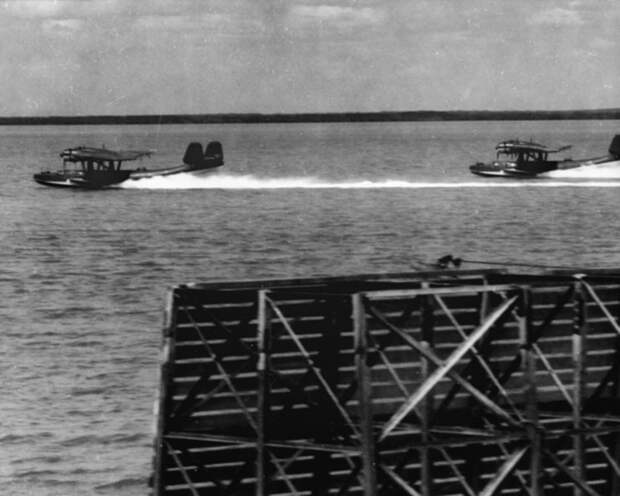 Голландские летающие лодки Do-24 в Бруме, 1941 год. awm.gov.au - «Неистовые орлы» в стране кенгуру | Warspot.ru