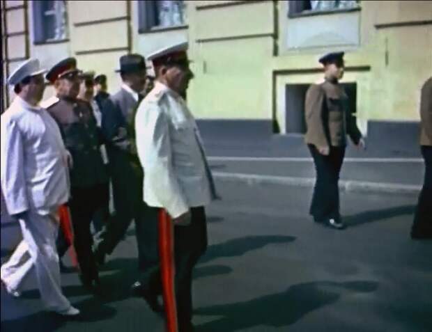 Вожди 1945 года в цвете Вожди 1945 года в цвете