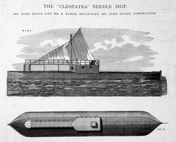 Как транспортировали Иглу Клеопатры из Египта в Лондон Корабль, Транспортировка, Египет, Великобритания, Египетские обелиски, Длиннопост