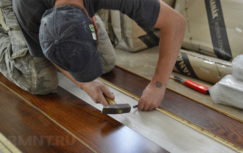 Укладка паркетной доски: технология, советы профессионалов