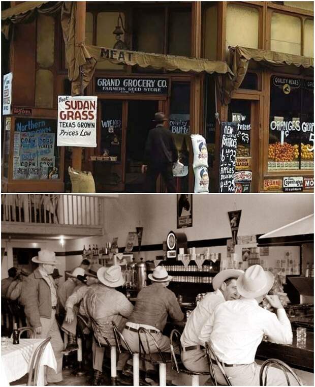 Американцы радовались изобилию в магазинах и могли позволить себе посидеть в пивных барах. Американцы радовались изобилию в магазинах и могли позволить себе посидеть в пивных барах.