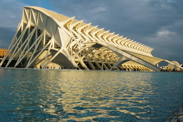 Город искусств и наук (Ciudad de las Artes y las Ciencias). Валенсия, Испания