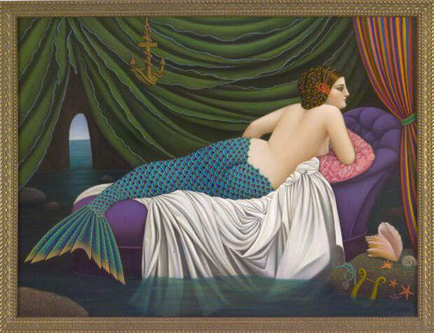 Русалка. Автор: Colette Calascione.