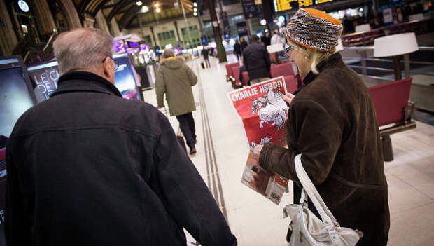 Charlie Hebdo вышел с карикатурами на утонувшего сирийского мальчика