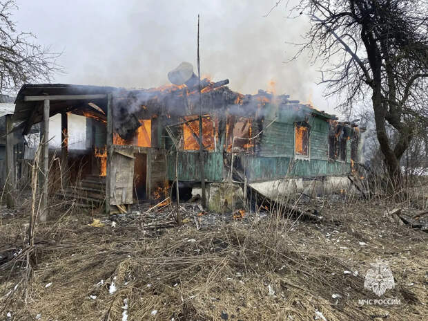 В Тульской области потушили два возгорания 10 апреля