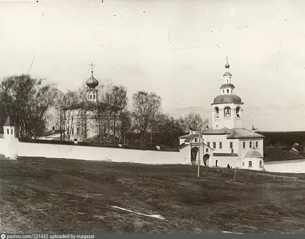 Мужской монастырь Соликамска, старое фото
