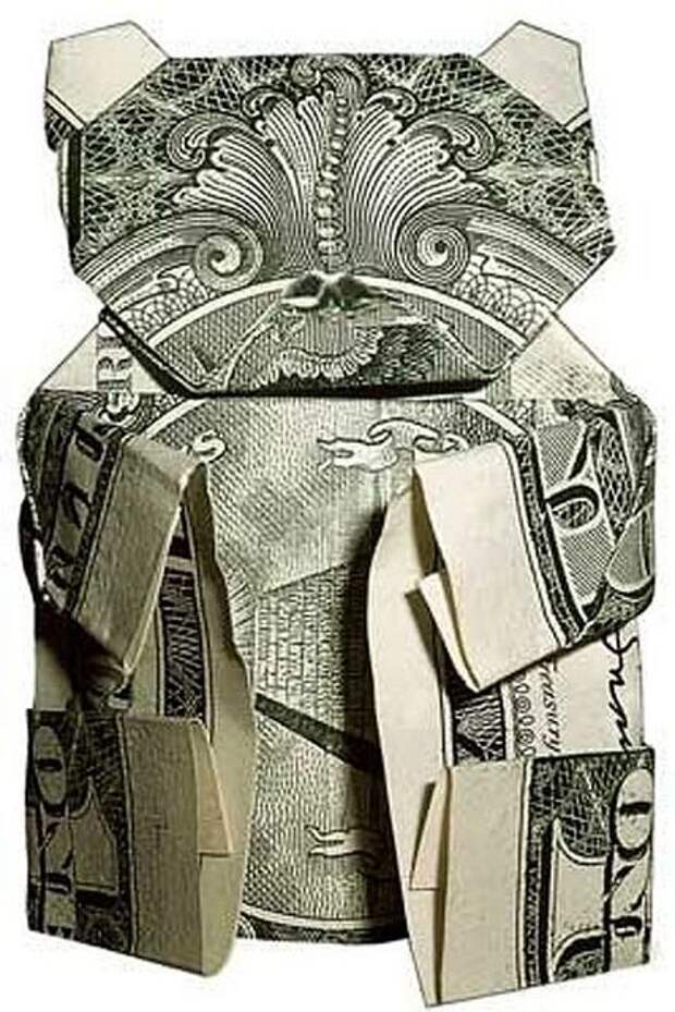 Money origami