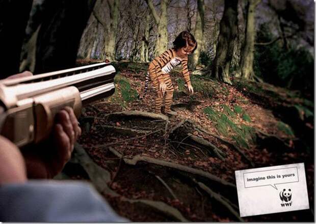 Креативная реклама WWF (2)