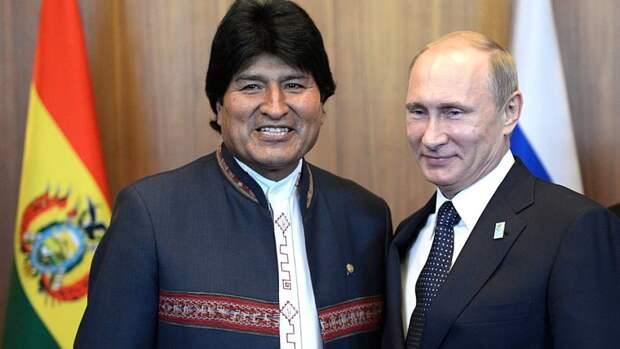 Путин обсудит с президентом Боливии военно-техническое сотрудничество