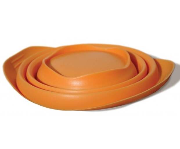Collapsible-Travel-Pet-Bowl-orange-flat