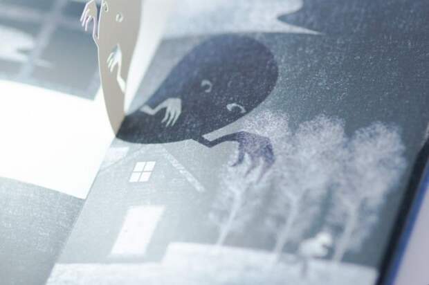 11. Книга с тенями вместо иллюстраций (2014 год) в мире, книги