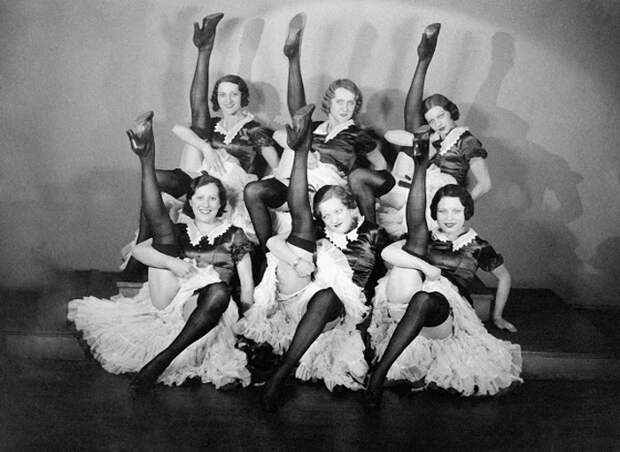 Танцевальная группа. 1932г. Танцевальная группа. 1932г.
