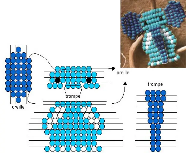 Плоские фигурки из бисера. Слон из бисера схема. Слоник из бисера схема. Животные из бисера схемы плоские. Схемы бисероплетения для начинающих плоские.