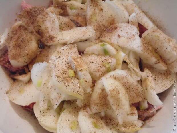 Ребрышки с луком Ребрышки с луком