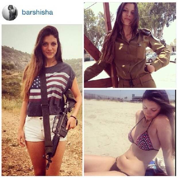 Симпатичные еврейки-военнослужащие: На службе и дома