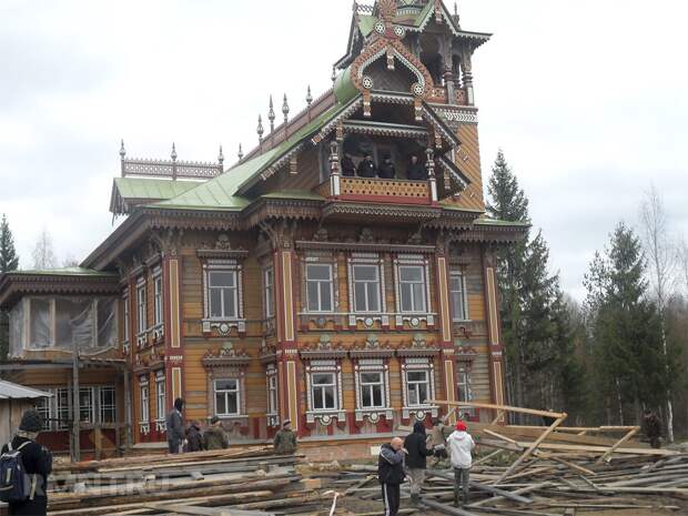 Реставрация терема в Асташово