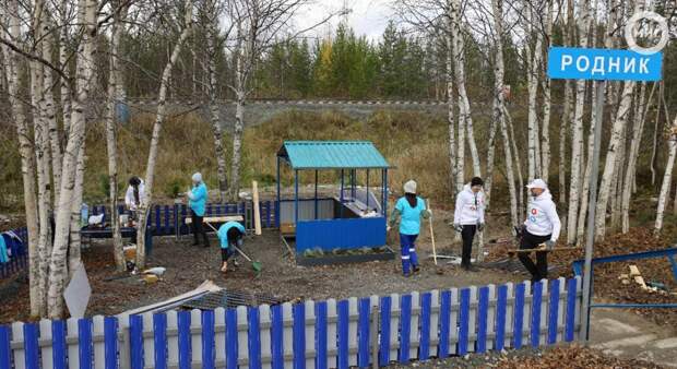 Ноябрьске благоустроили территорию у родника