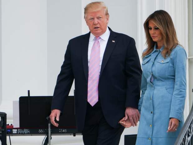 Дональд и Мелания Трампы 