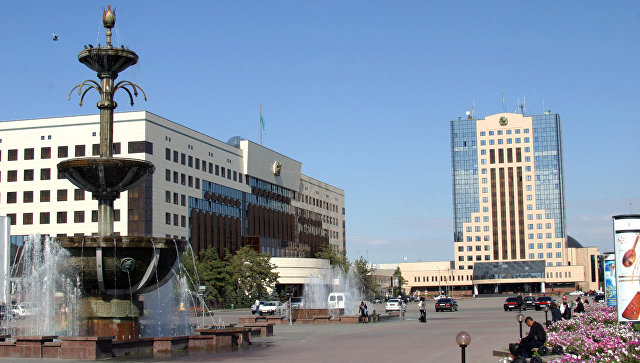 На центральной площади Астаны, где пройдет саммит ШОС