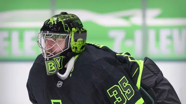 Голкипер «Далласа» Худобин попал в коронавирусный протокол НХЛ