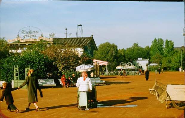 Москва, 1956 год фото, москва, Машина  времени, позитив