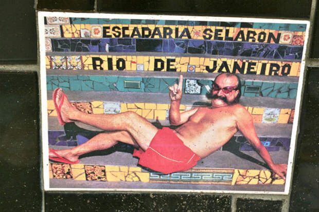 Лестница Селарона - уникальная достопримечательность Рио-де-Жанейро