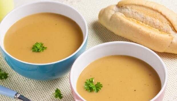 Суп-пюре с жареной картошкой: необычно, но очень вкусно!