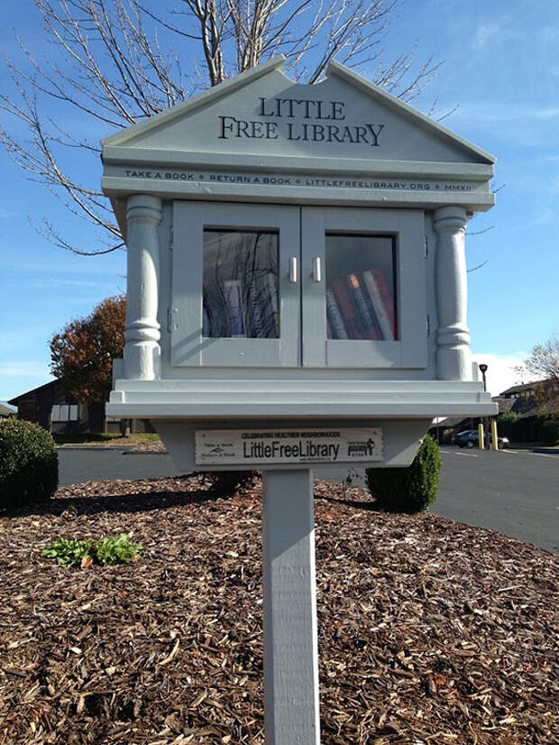 Little Free Library: библиотека в боксе
