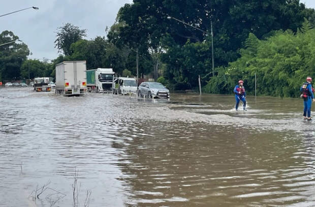На Сидней обрушились мощные ливни