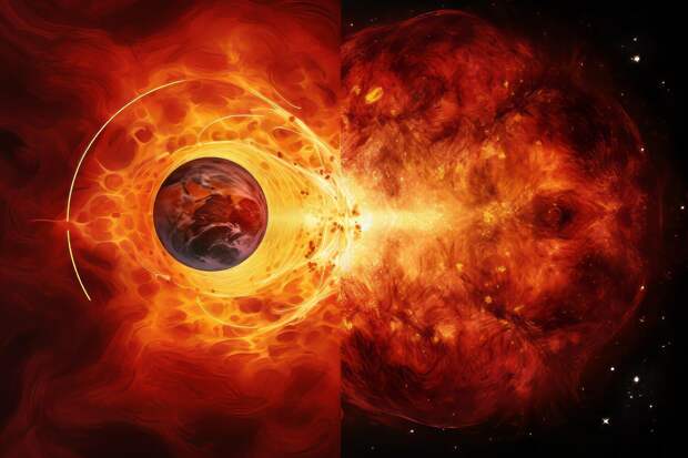 Ночью 21 марта магнитная буря достигла уровня G2