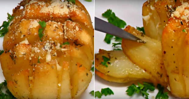 Праздничный гарнир из картофеля